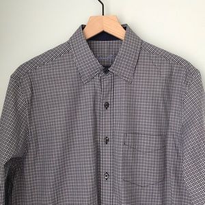 Tasso Elba Men’s long sleeved dress shirt medium